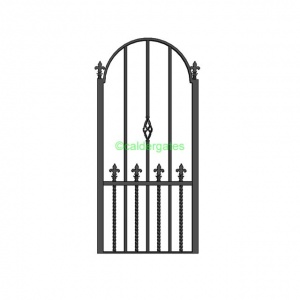 Dearne Wrought Iron Metal Side Gates